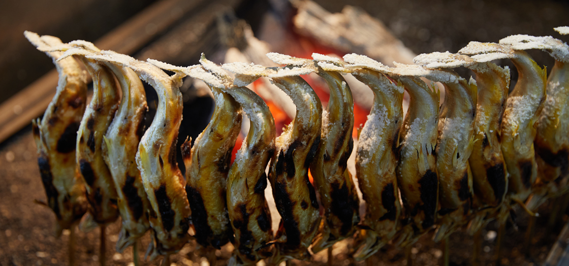 ５月の鮎塩焼き営業日のお知らせ